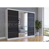 Skapis ar bīdāmām durvīm Alba. Garums 250 cm